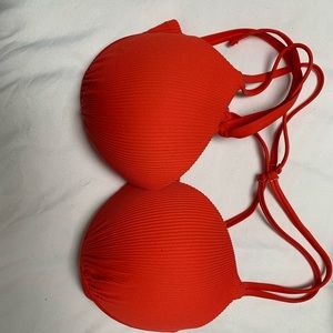 Ribbed Bathing Suit Top